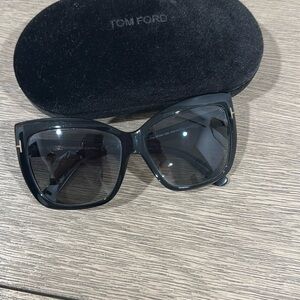 Tom Ford Black Sunglasses Elegant Accessories